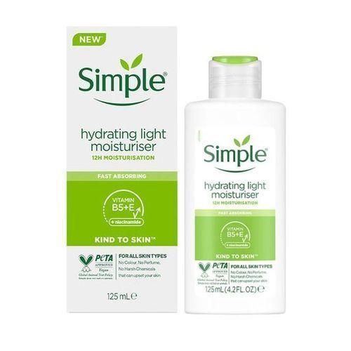 Simple light weight moisturizer