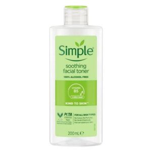 Simple facial toner
