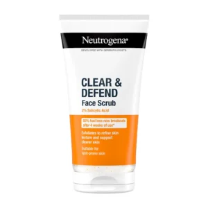 Neutrogena clear & defend scrub
