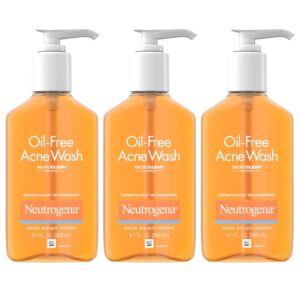 Neutrogena oil free acne wash