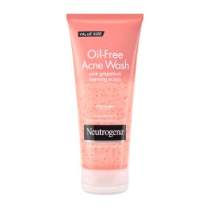 Neutrogena oil free acne wash (pink grapefruit