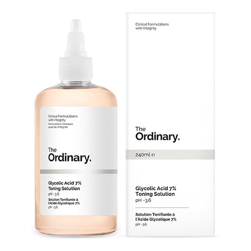 Ordinary glycolic toning solution