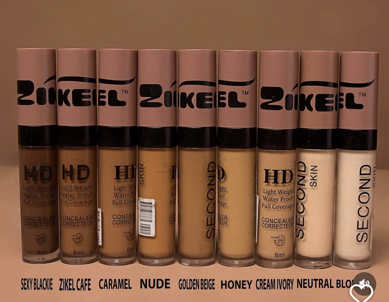 Zikel liquid concealer