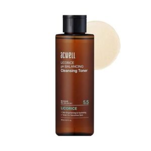Acwell licorise ph balancing cleansing toner (150ml)