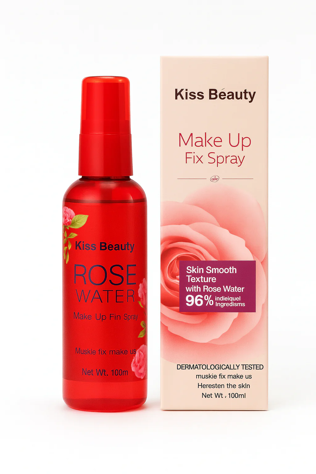 Kiss beauty rose care fixing spray