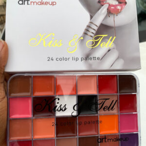 Art kiss and tell lip pallet
