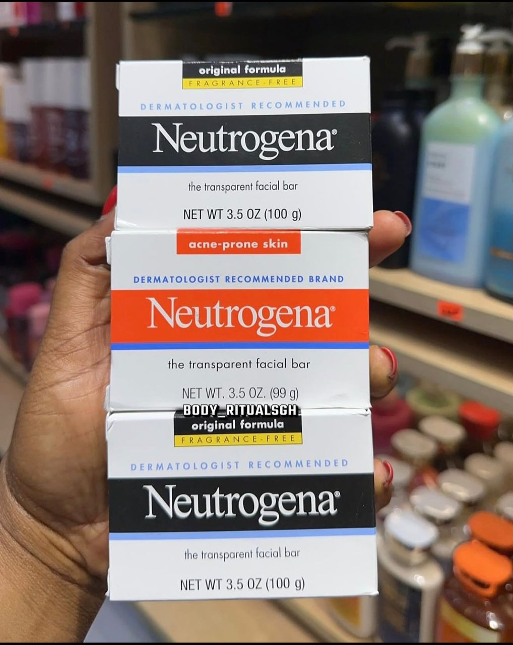 Neutrogena soap