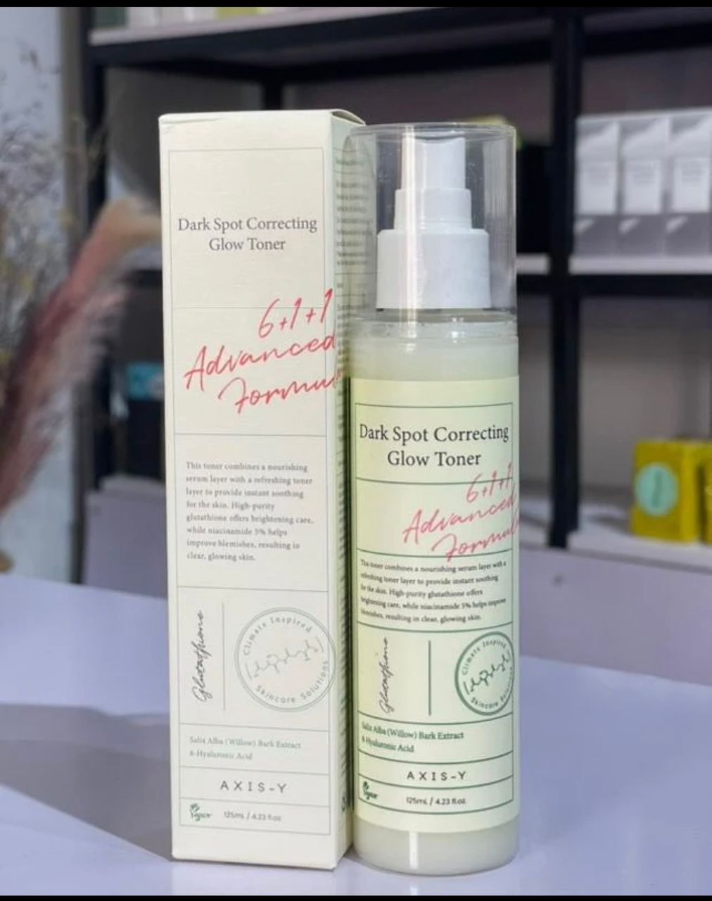 AXIS Y DARK SPORT CORRECTING GLOW TONER